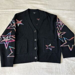 Rails Reese Rainbow Stars Cardigan